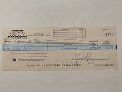 Linda Blair Star Wares consignment signed check