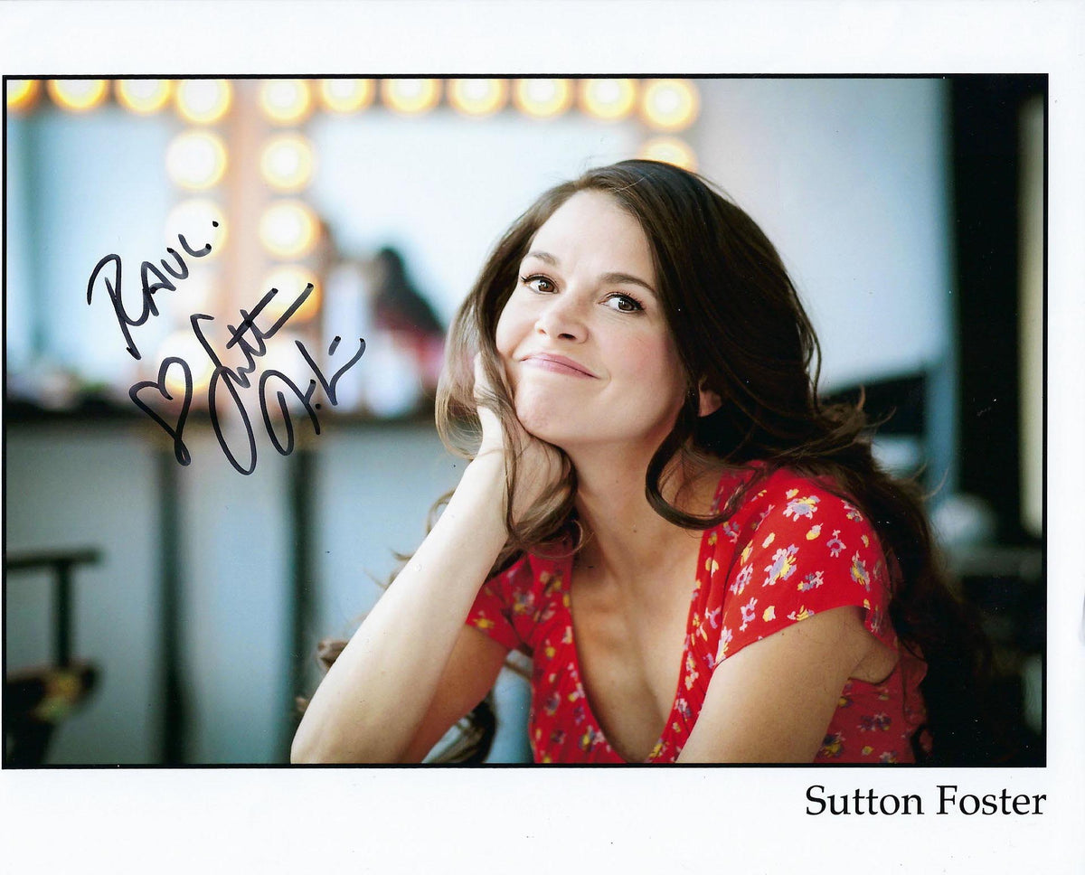 Flight of The Conchords Sutton Foster signed photo