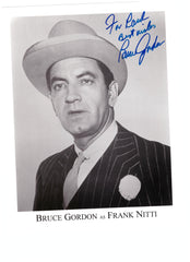 The Untouchables Bruce Gordon signed photo