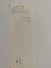 Linda Blair Star Wares consignment signed check