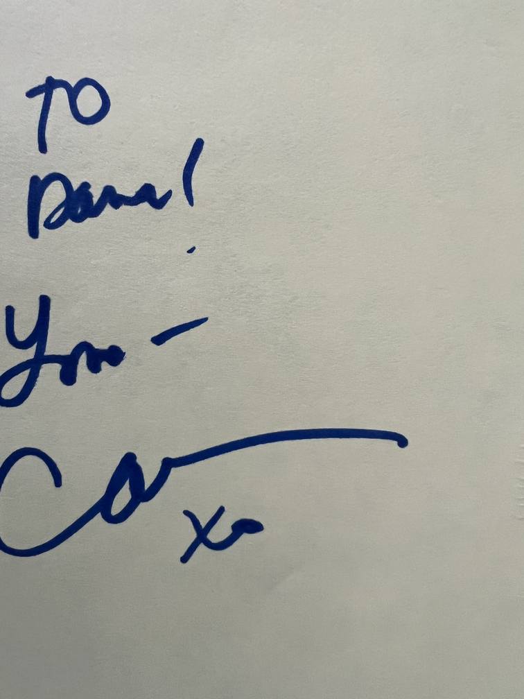 Ladder 49 Carrie Wilson autograph