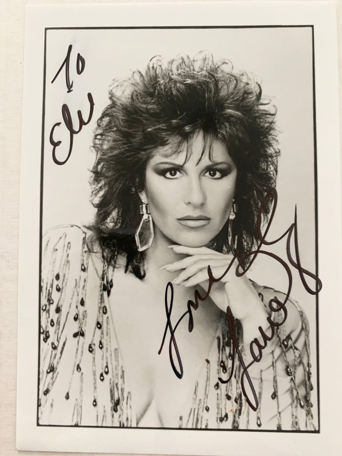 My Big Fat Greek Wedding Lainie Kazan signed photo