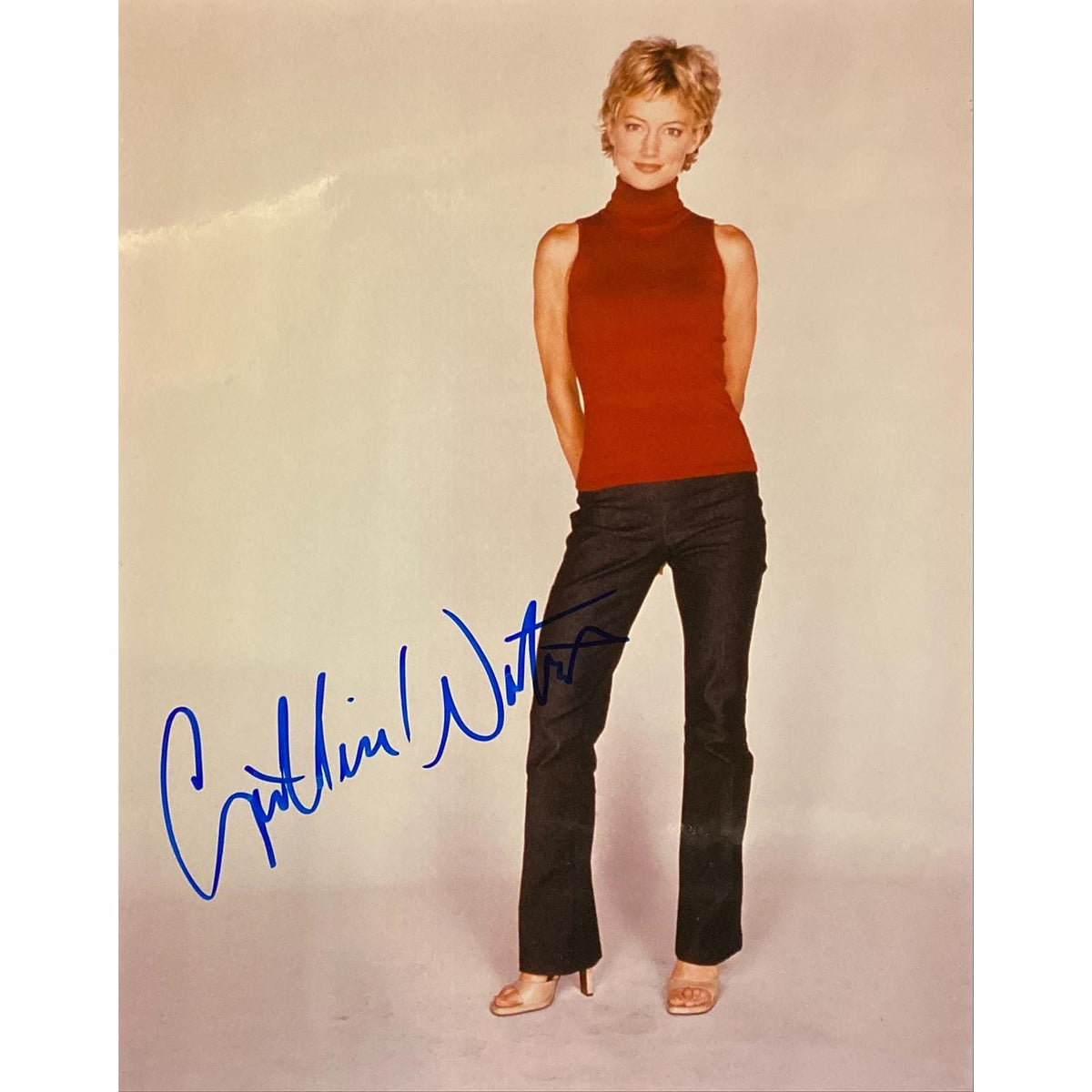 General Hospital Cynthia Watros original autographed photo - framed