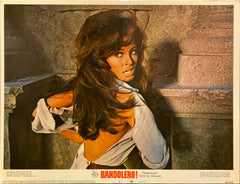 James Stewart, Dean Martin, Raquel Welch, and George Kennedy "Bandolero!" original Lobby Card
