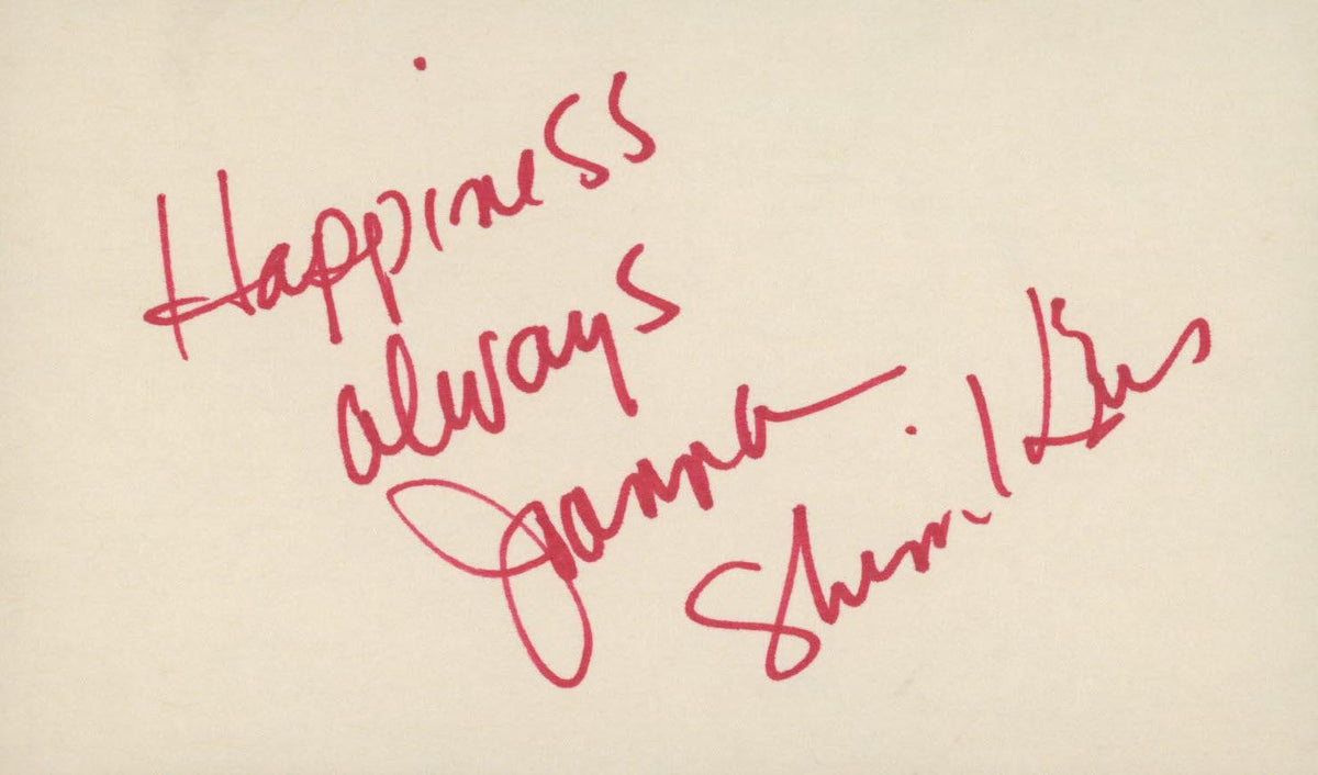Joanna Shimkus original signature
