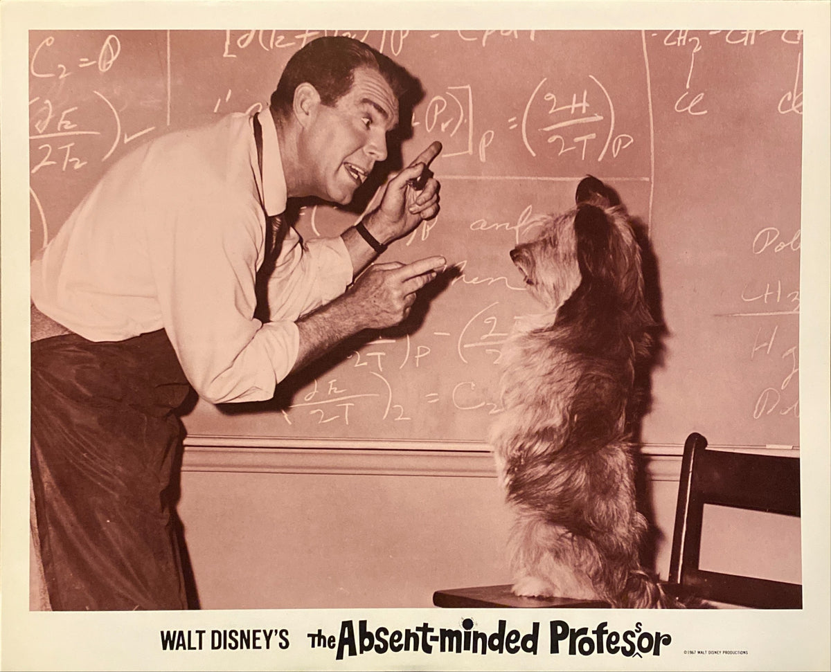 Fred MacMurray "The Absent-Minded Professor" Lobby Card