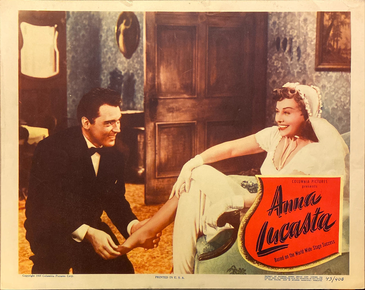 Paulette Goddard "Anna Lucasta" original lobby card
