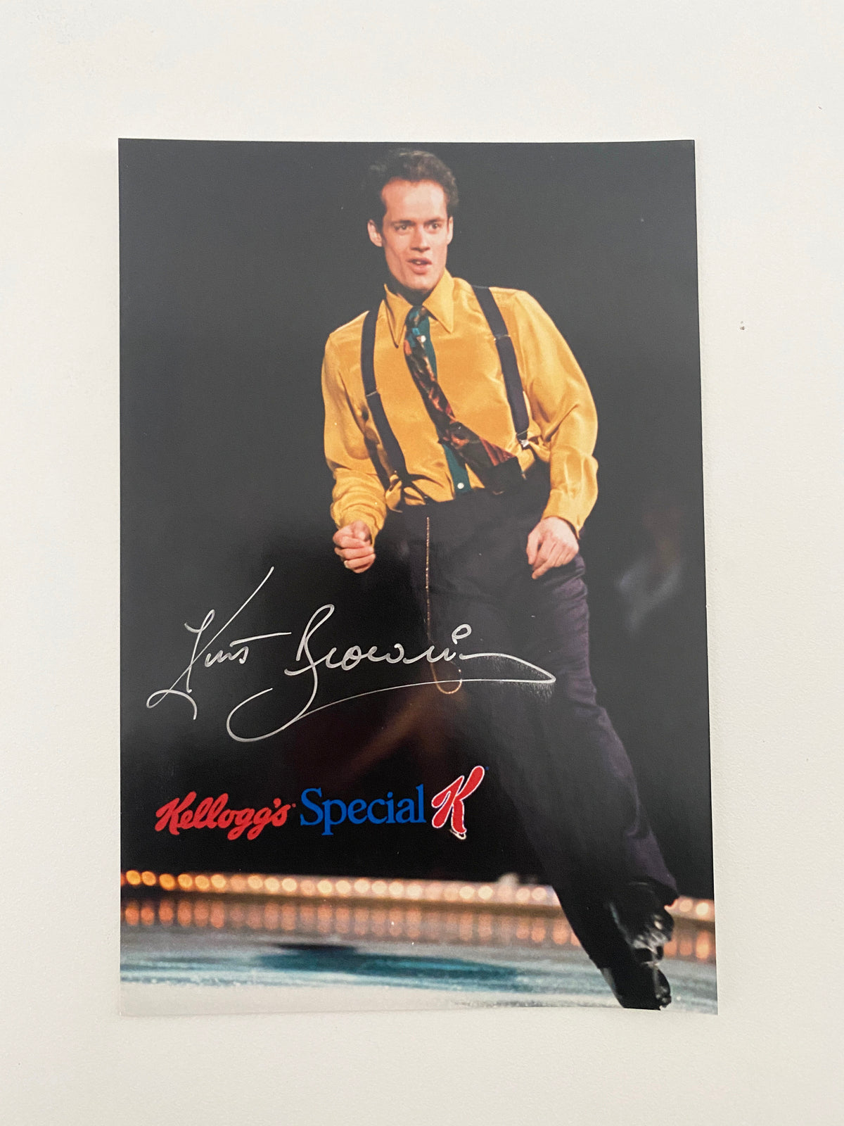 Figure Skater Kurt Browning signed photo