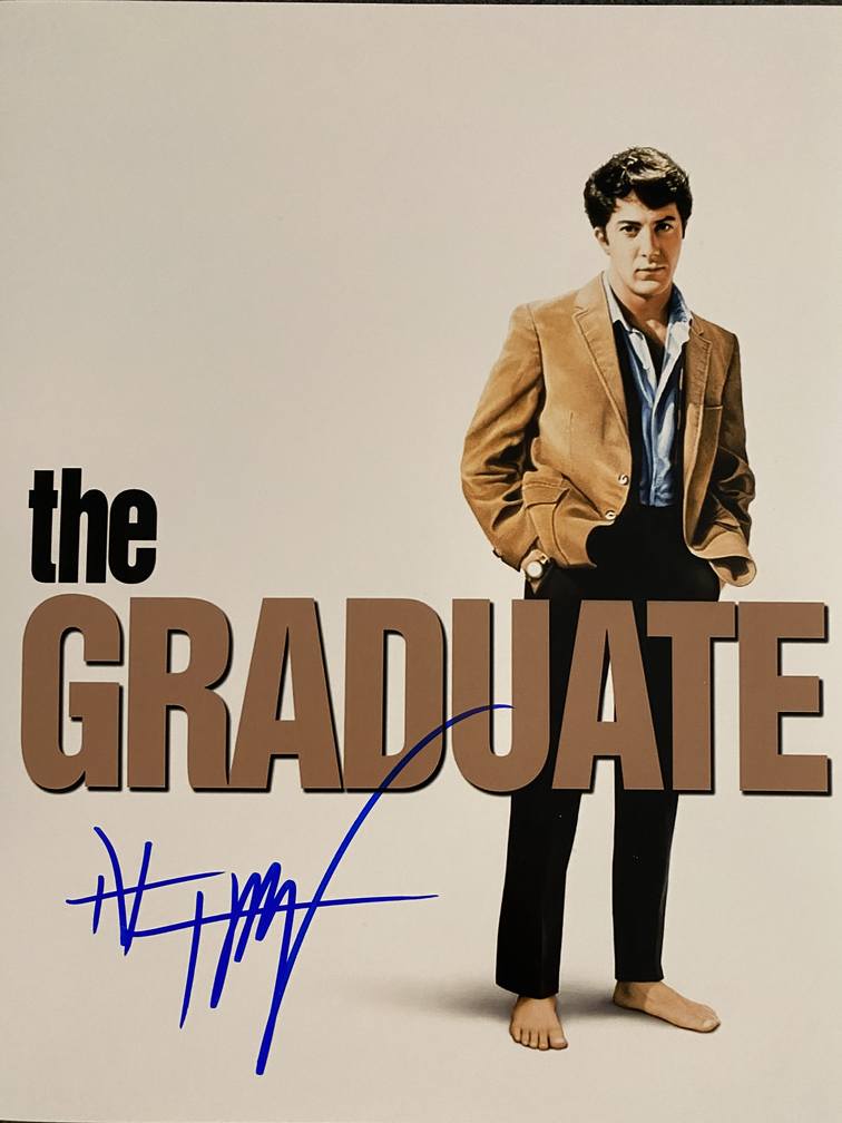 The Graduate Dustin Hoffman signed movie photo
