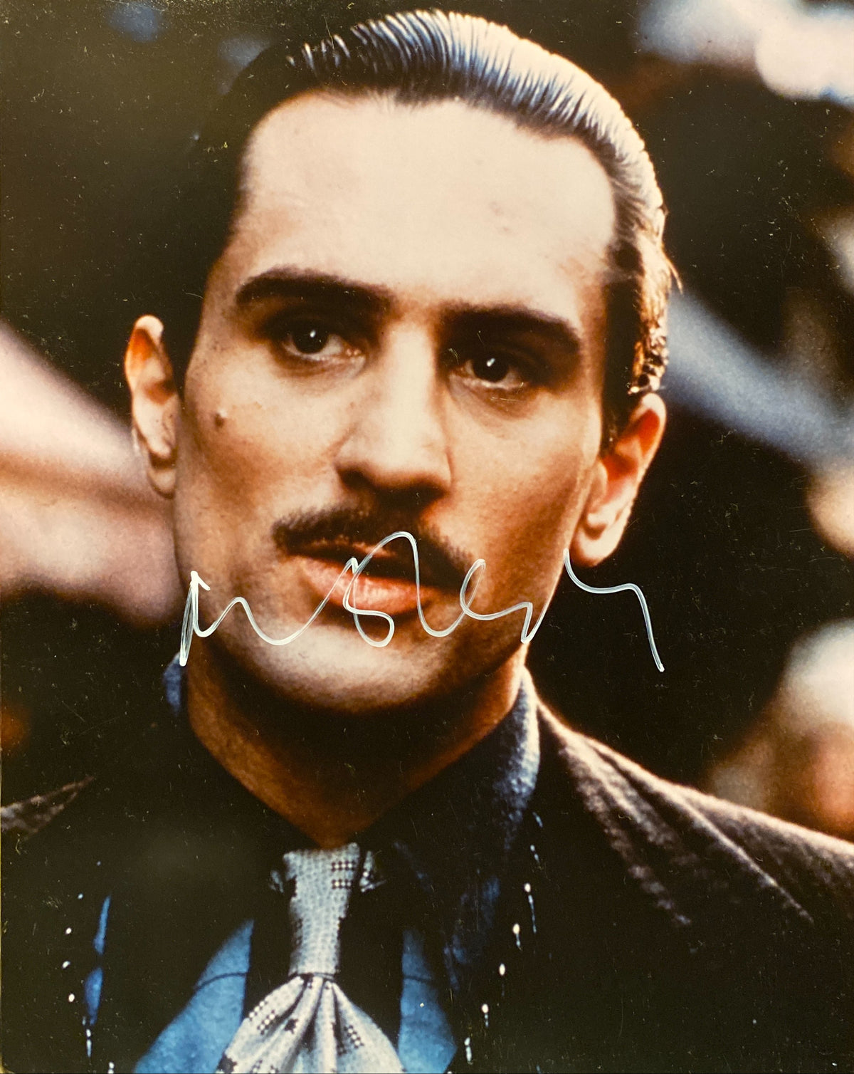 Robert De Niro signed "The Godfather" movie photo