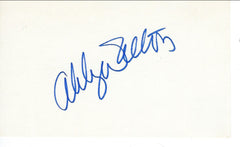 The Joey Bishop Show Abby Dalton original signature