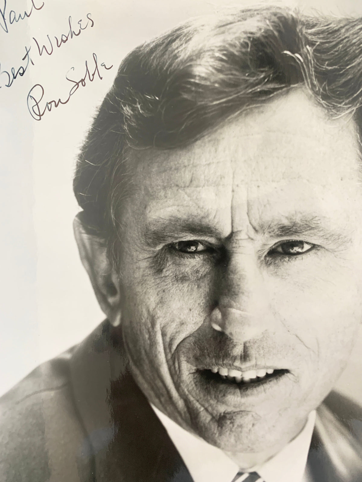 Papillons Ron Soble signed photo