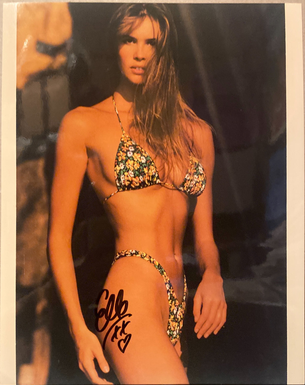 Elle MacPherson signed photo