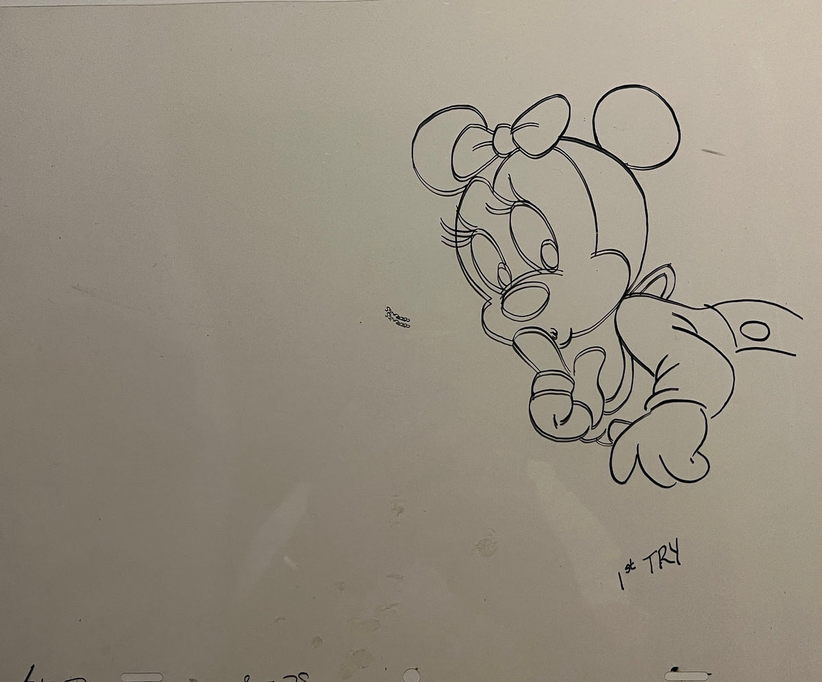 Disney Minnie Mouse sericel