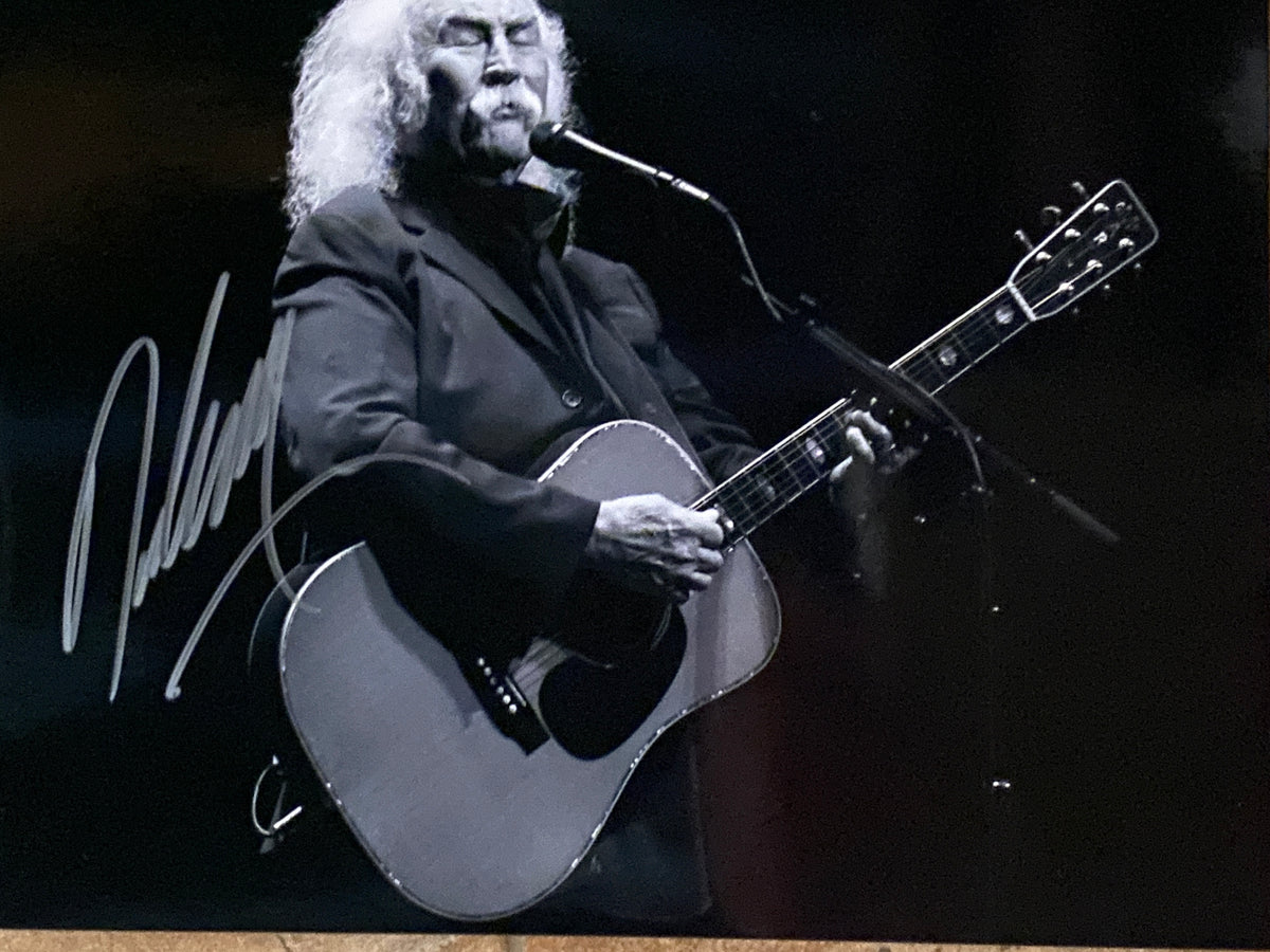 CSNY David Crosby signed photo