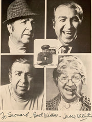 Gunsmoke Jesse White signed photo collage