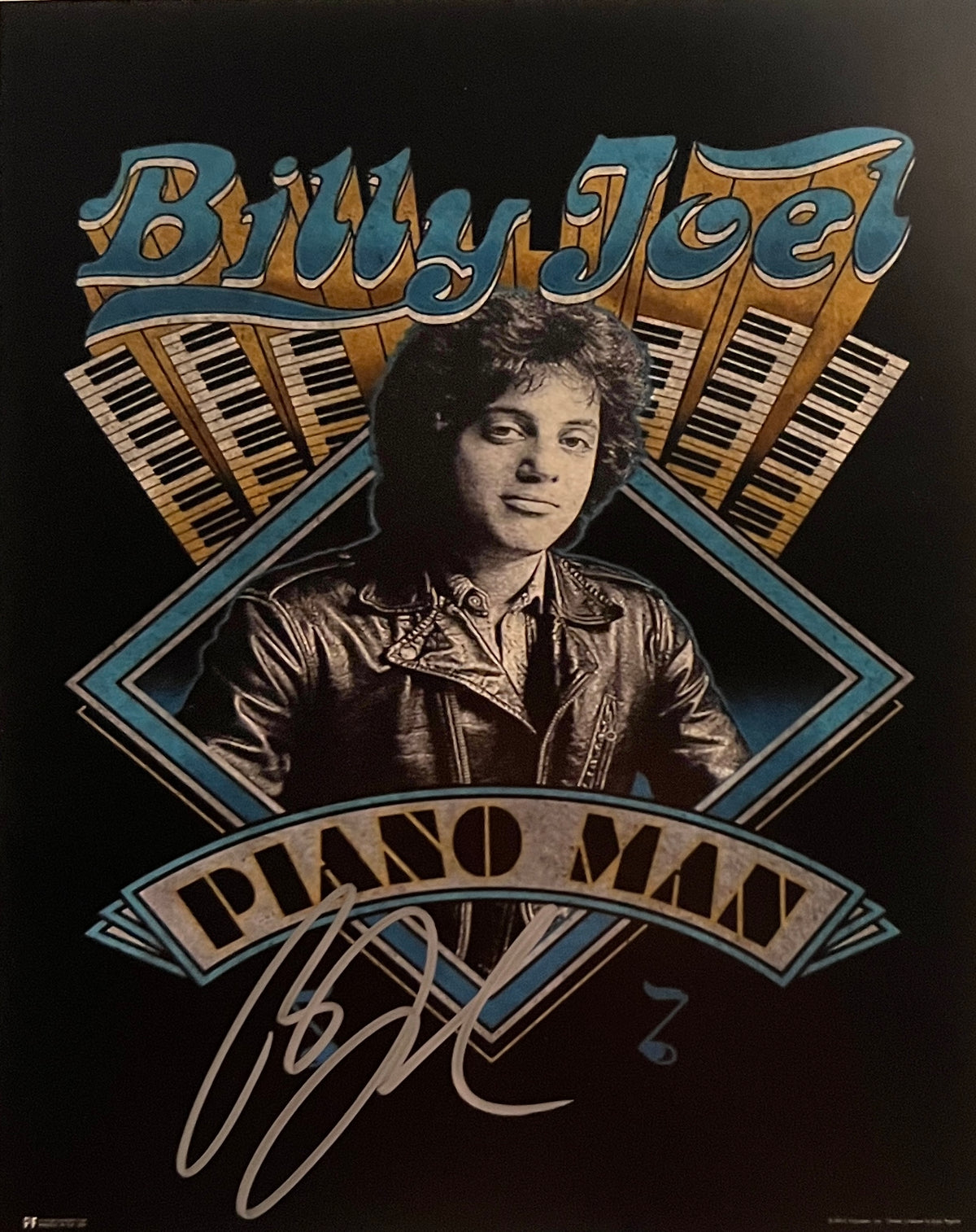 Billy Joel signed photo
