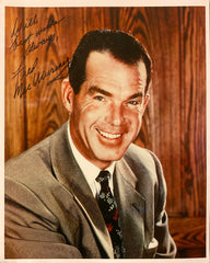 Fred MacMurray signed photo
