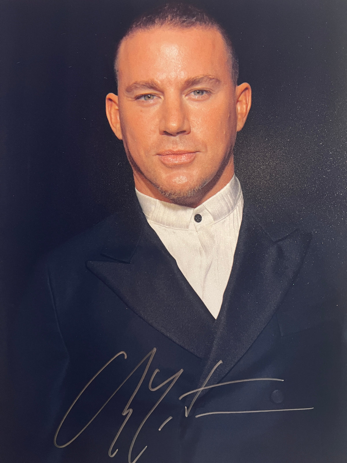 Fly Me To The Moon Channing Tatum signed photo