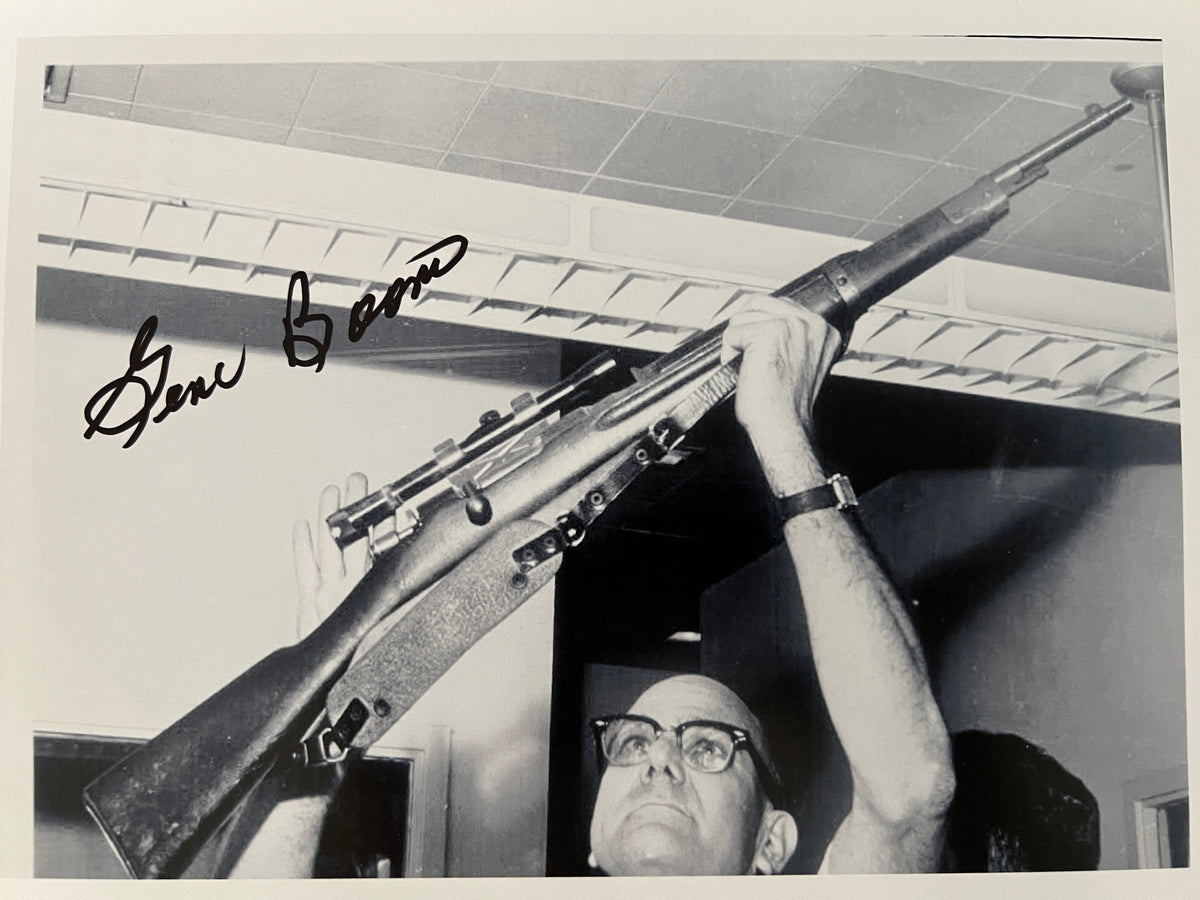 JFK Assassination Dallas County Deputy Sheriff Gene Boone signed photo