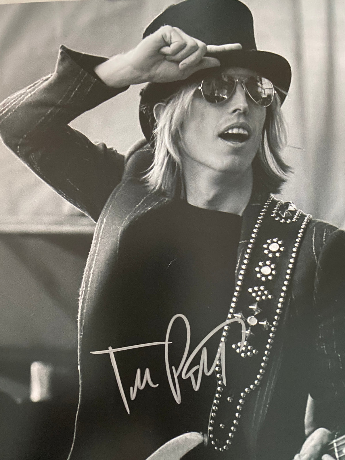 Tom Petty signed photo