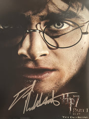 Harry Potter Daniel Radcliffe signed photo