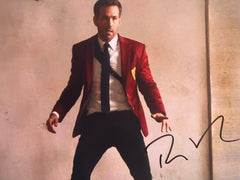 Red Notice Ryan Reynolds signed photo. GFA Authenticated