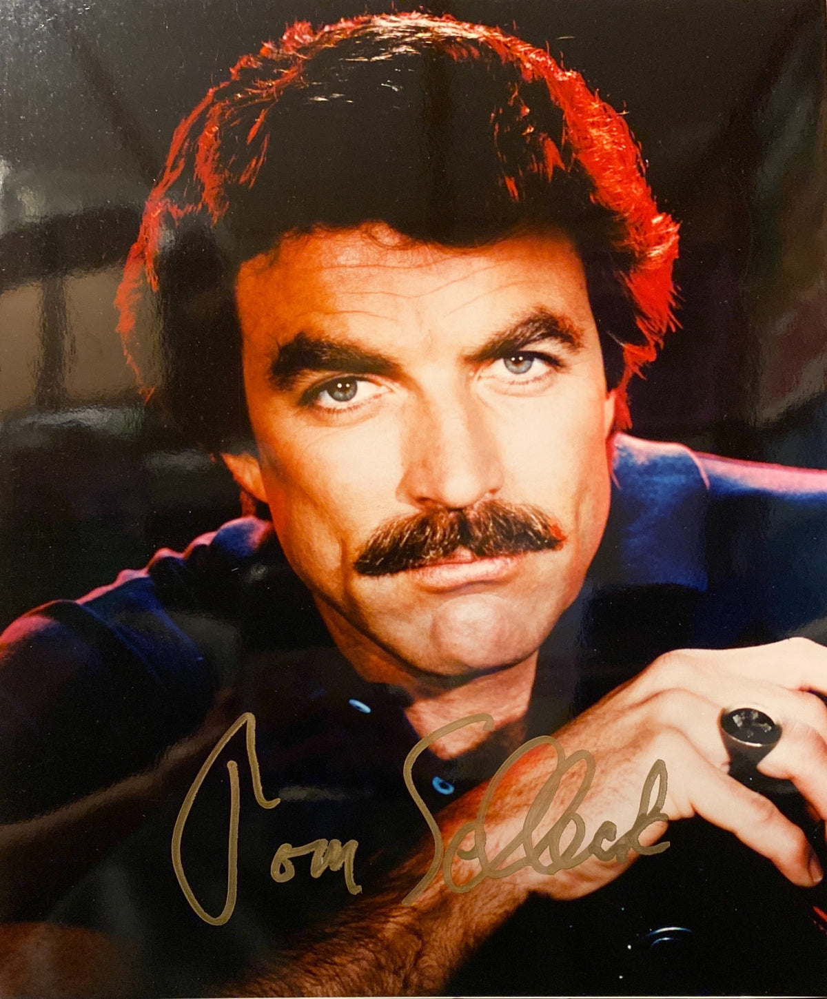 Magnum PI Tom Selleck signed photo