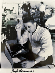American Journalist 
Hugh Aynesworth
 signed photo