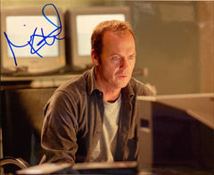 White Noise Michael Keaton signed movie photo