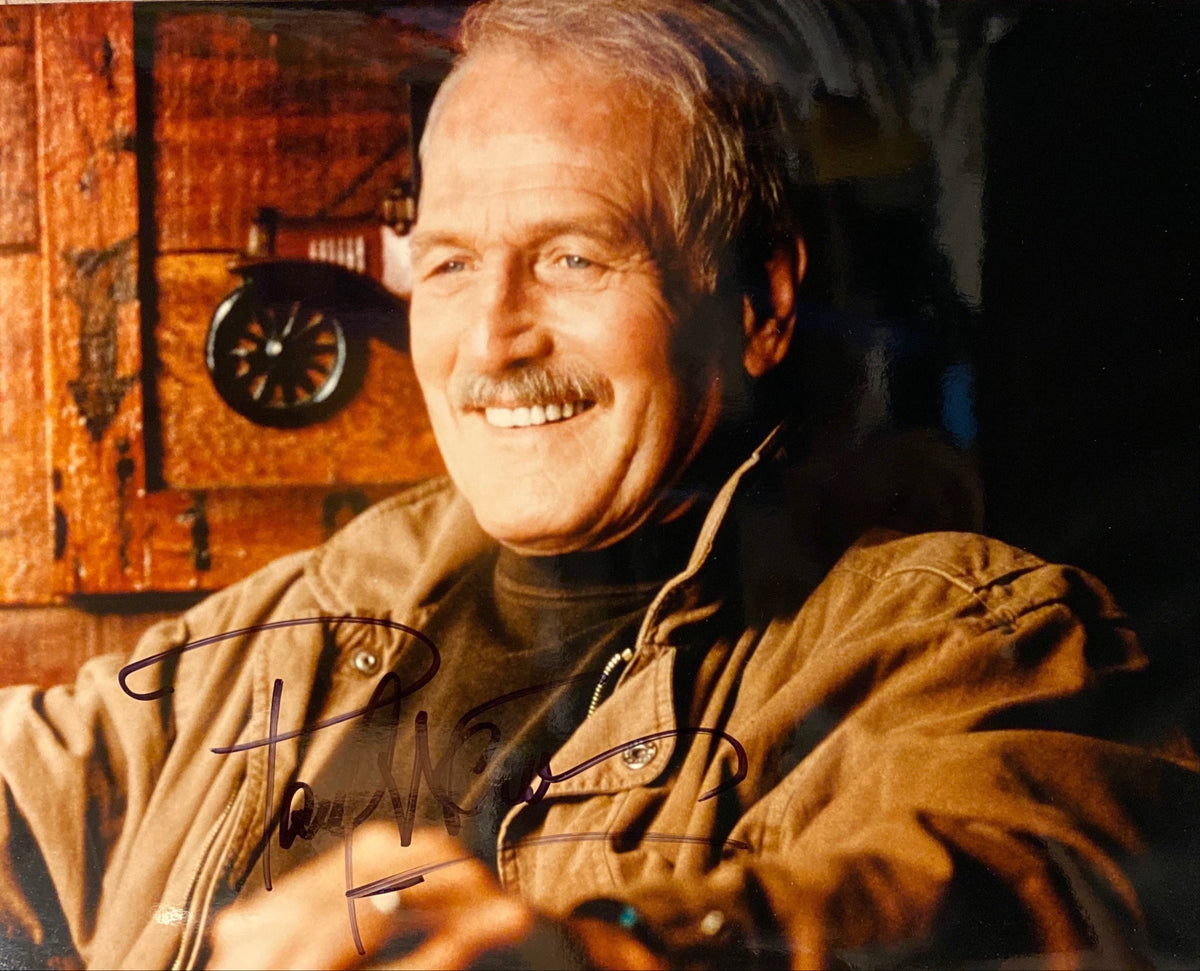 Paul Newman signed photo
