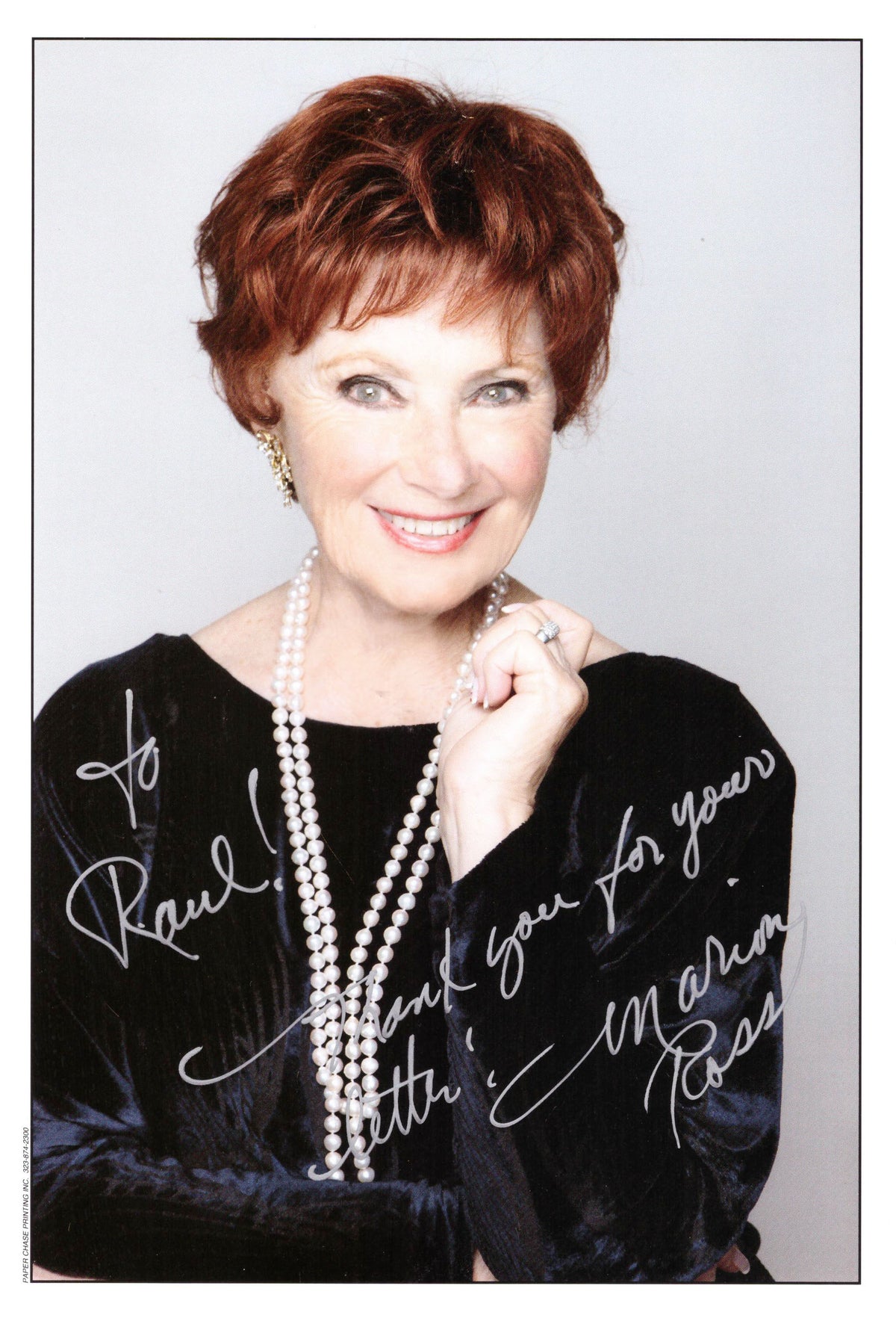 Happy Days Marion Ross signed photo