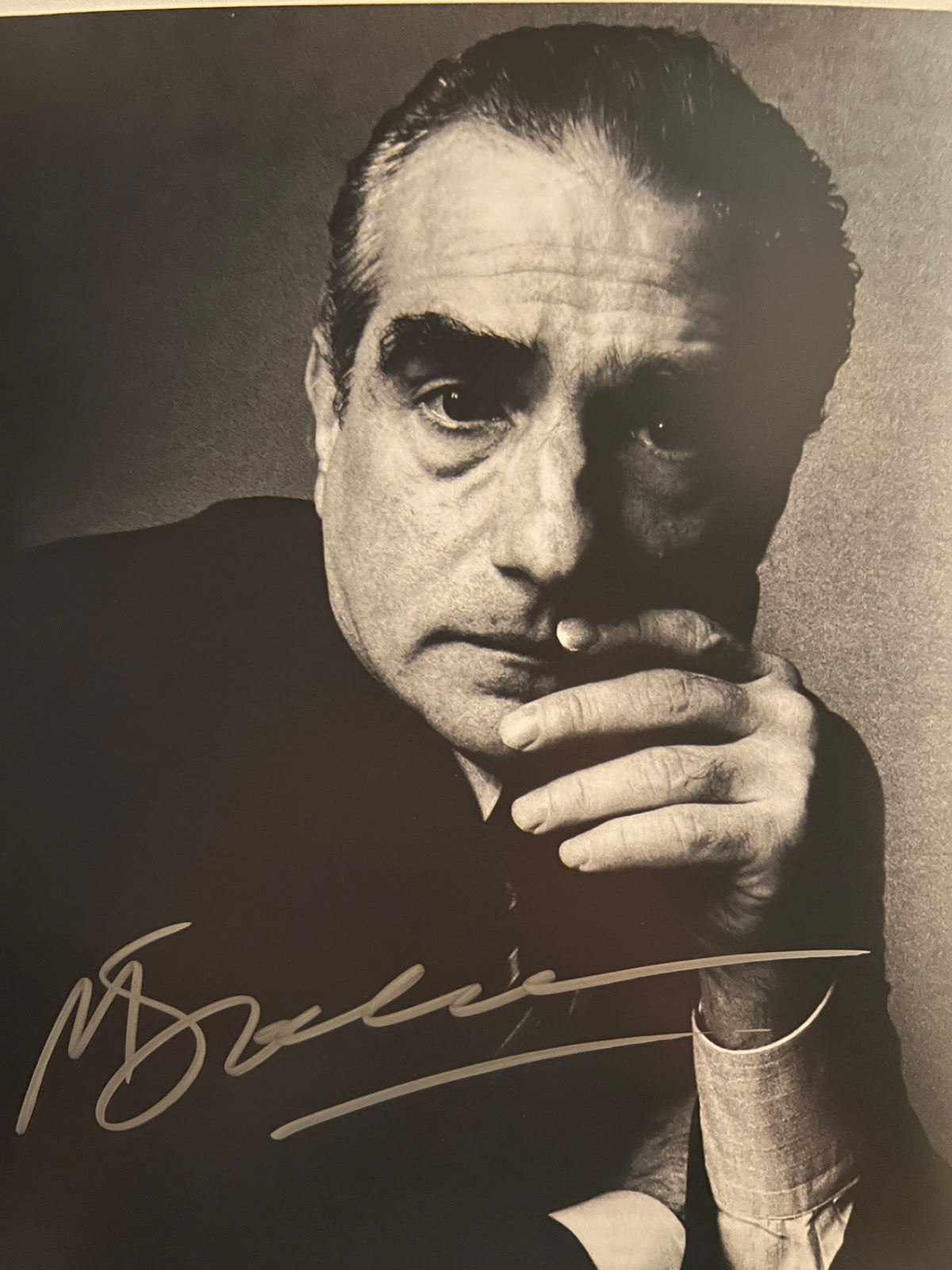 The Godfather Martin Scorsese signed photo