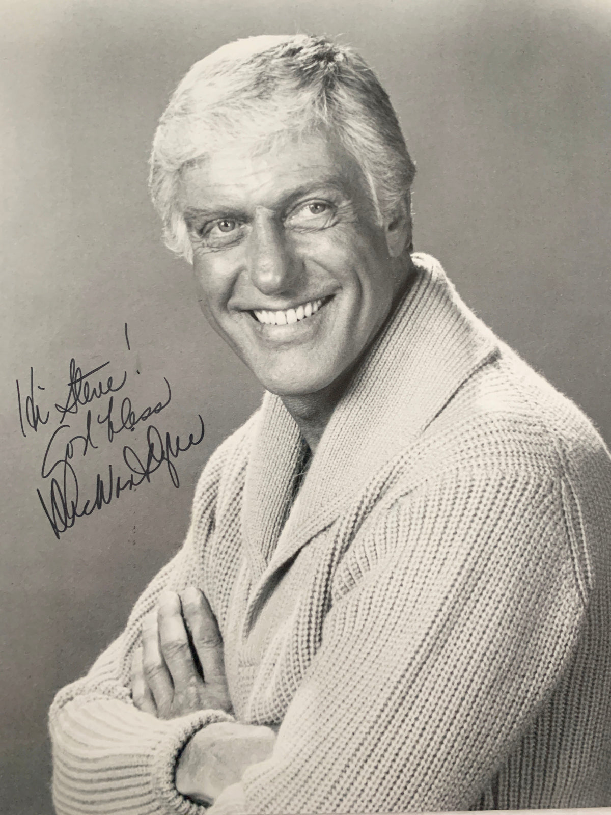 Mary Poppins Dick Van Dyke signed photo