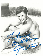 John Saxon signed photo