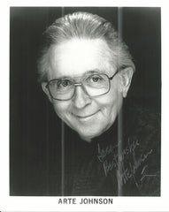 Comedian Arte Johnson signed photo