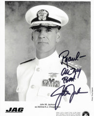 JAG John M. Jackson signed photo