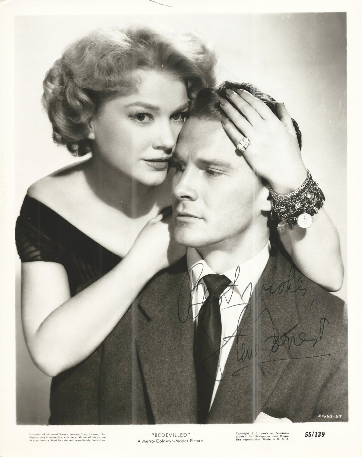 Steve Forrest signed photo