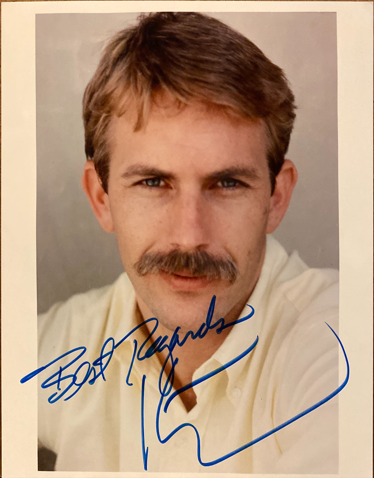 Kevin Costner signed photo