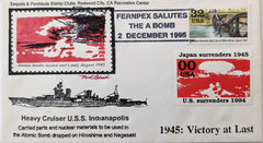 WWII 1945: Victory at Last - 50th Anniversary First Day Cover - 1995