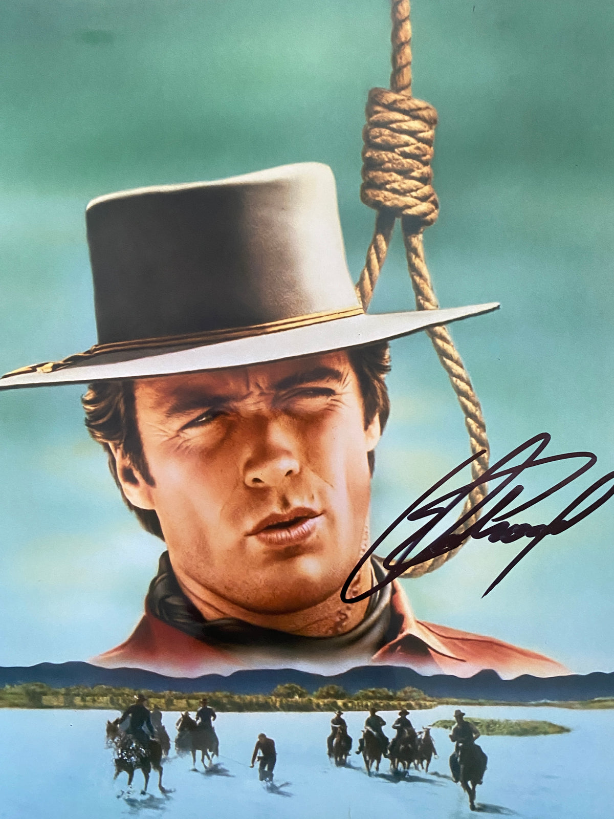 Clint Eastwood signed photo