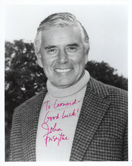 Charlies Angels John Forsythe signed photo