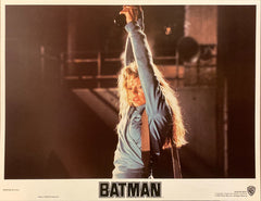 Michael Keaton, Jack Nicholson, and Kim Basinger "Batman" original Lobby Card