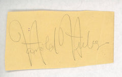The Thin Man, Harold Huber original signature