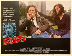 Sean Penn and Reni Santoni "Bad Boys" original Lobby Card