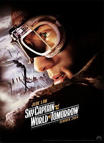 Sky Captain and the World of Tomorrow Jude Law 2004 original teaser movie poster