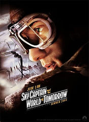 Sky Captain and the World of Tomorrow Jude Law 2004 original teaser movie poster