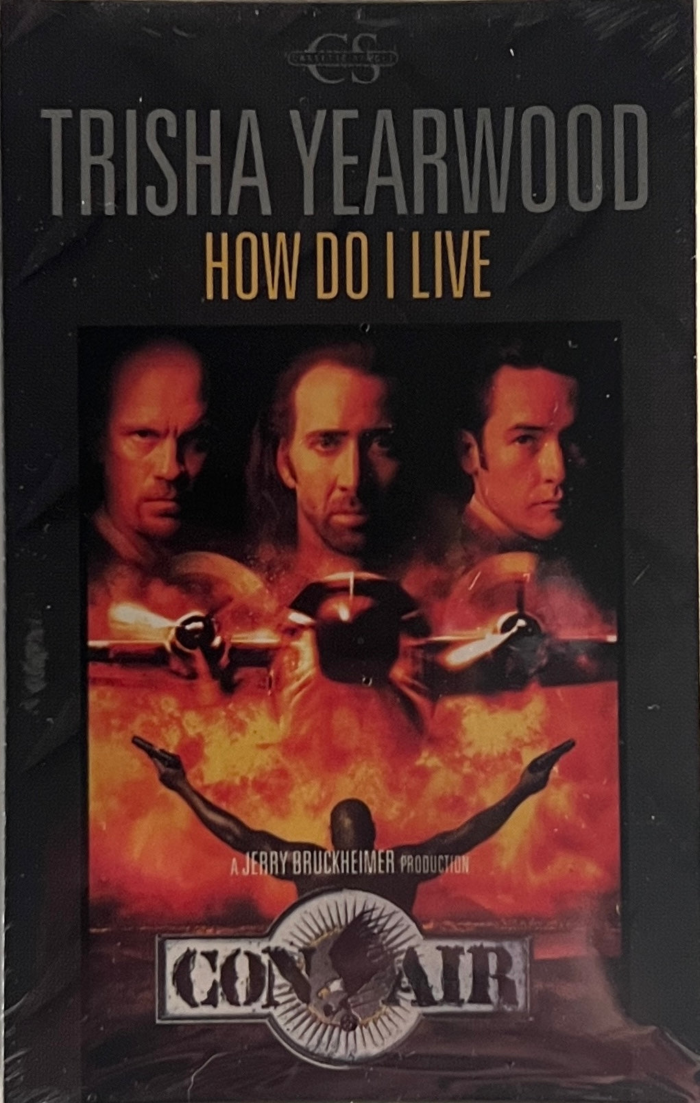 Con Air Trisha Yearwood How Do I Live cassette single