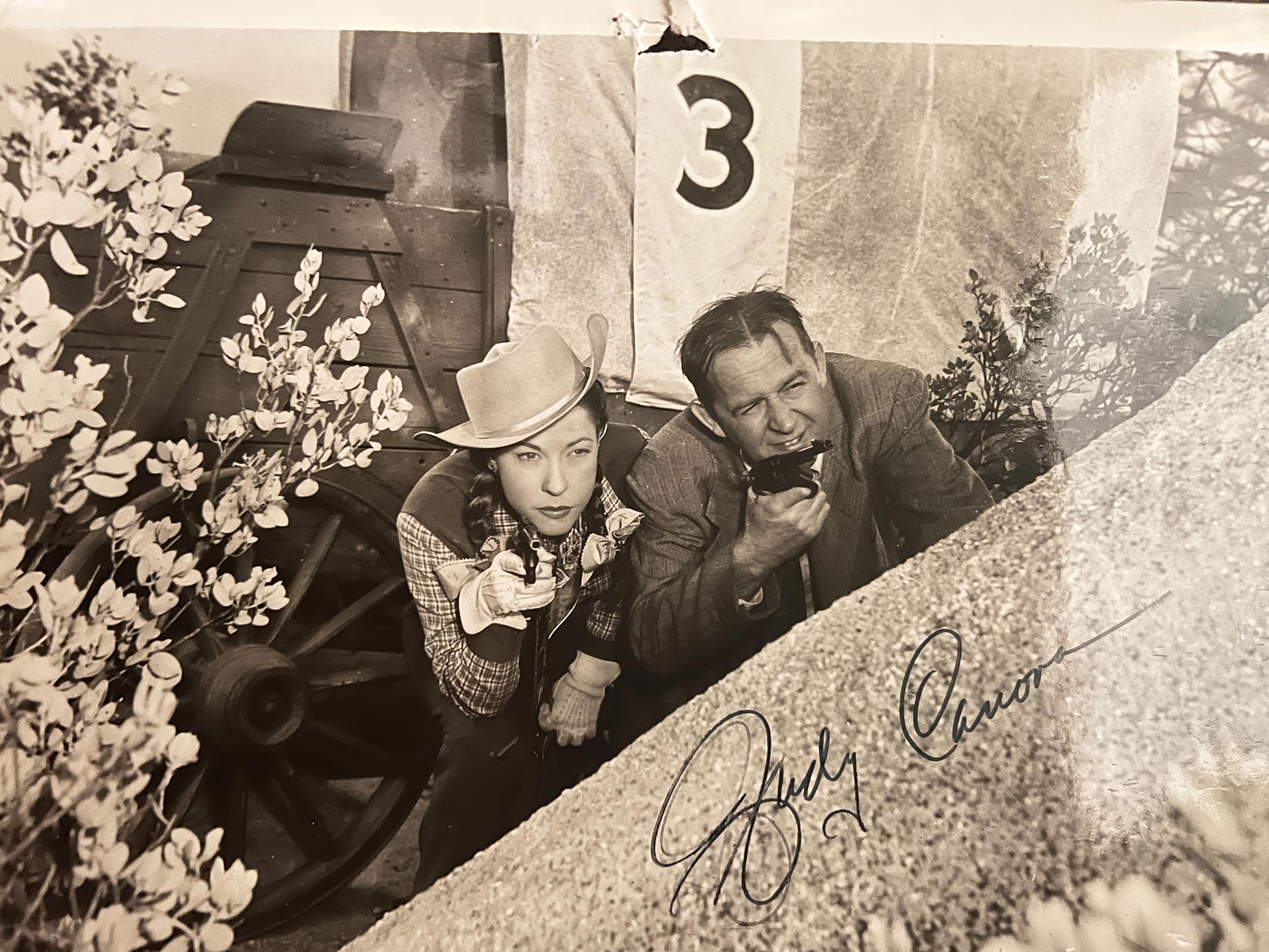 Honeychile Judy Canova signed movie photo