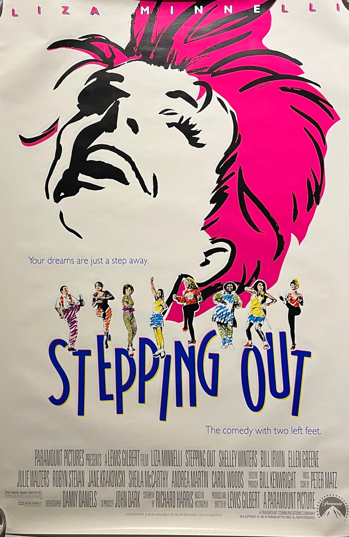 Stepping Out 1991 Original Movie Poster